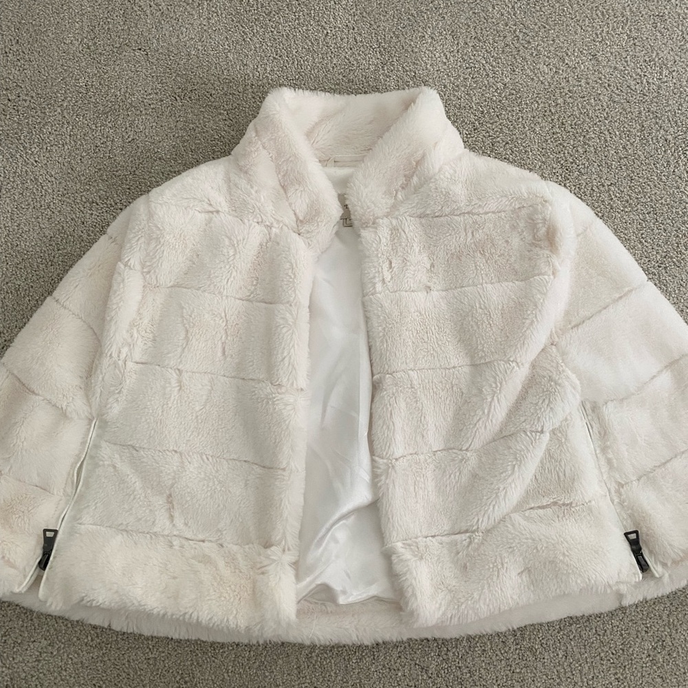 BHLDN faux fur wrap